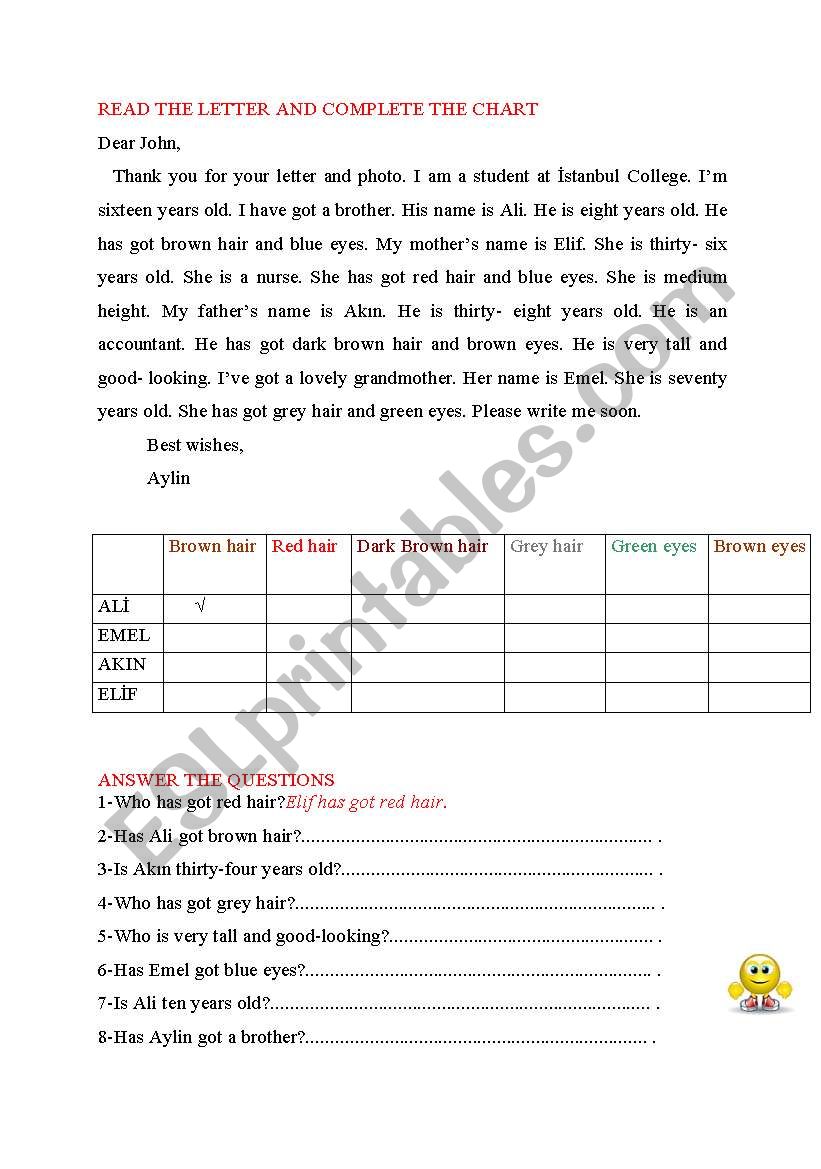 have-has got activity worksheet