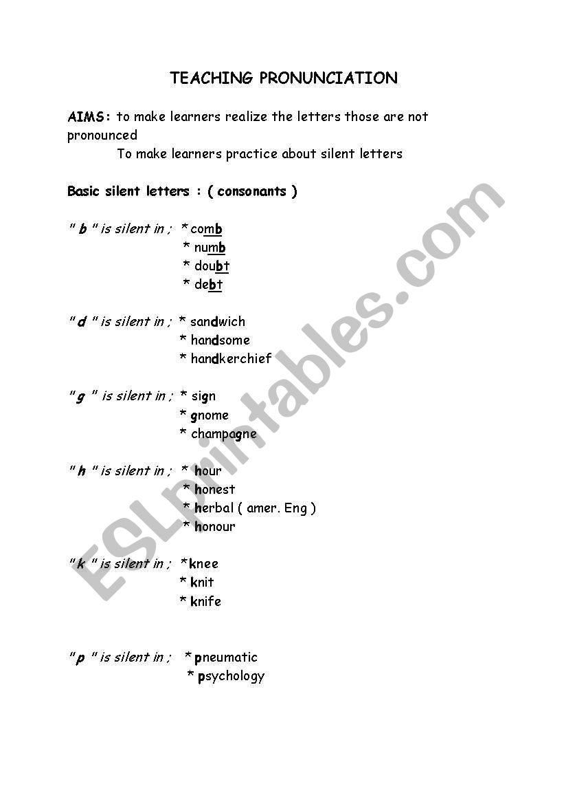 teaching phonetic  worksheet