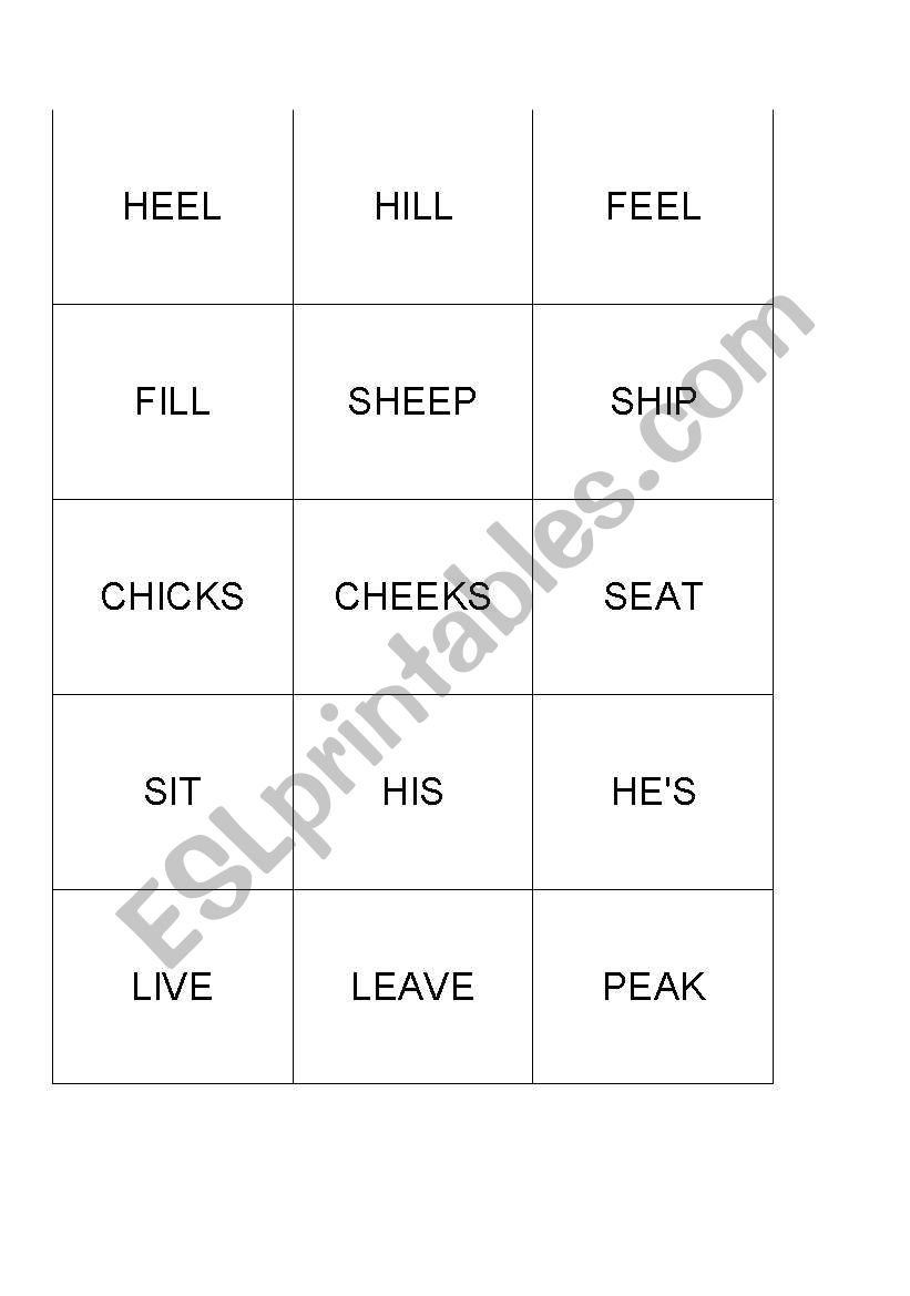 Pronunciation Concentrationwith Minimal Pairs