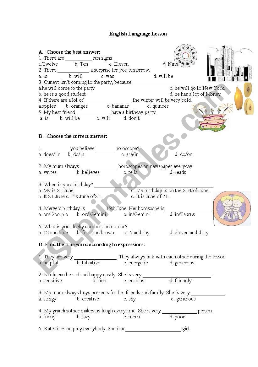 Spot on 7 1-3 units revision  worksheet