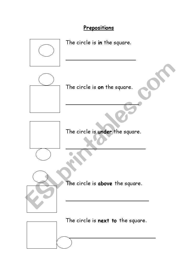 Basic Shapes worksheet