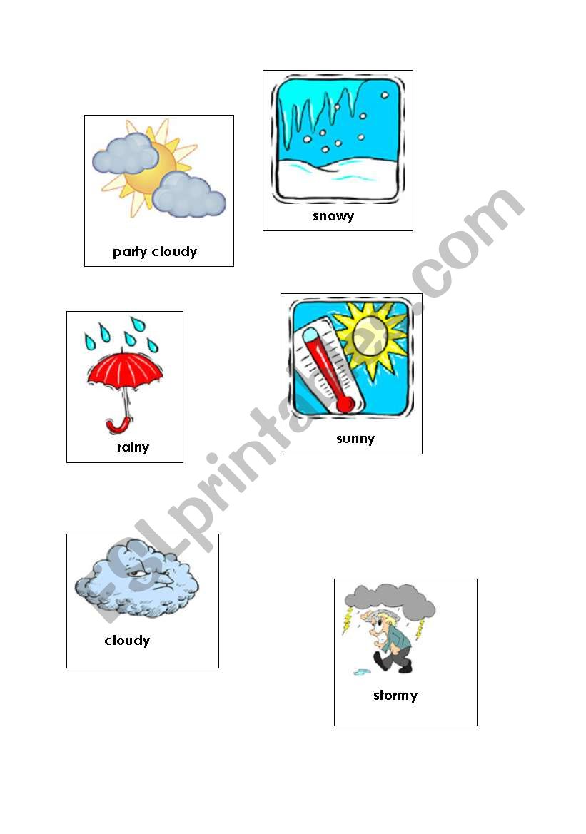 Weather worksheet