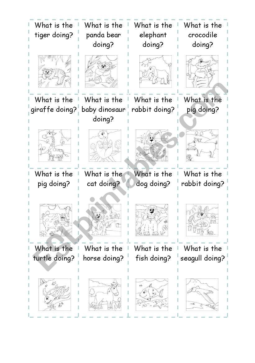 ANIMALS BOARD GAME (2 of 2)   worksheet
