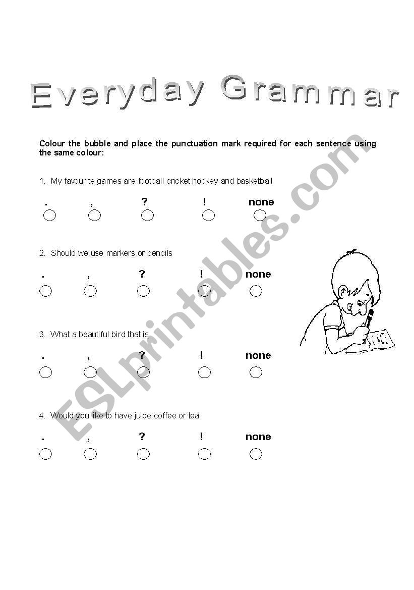 Punctuations and Alphabetical Order