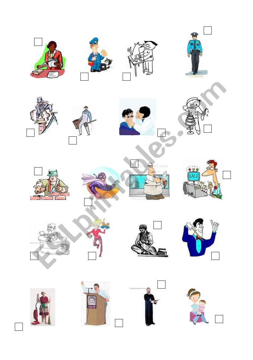 Jobs 2 worksheet