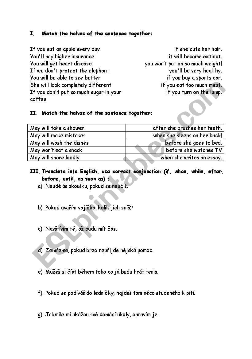 conditionals,time clauses and hot verbs