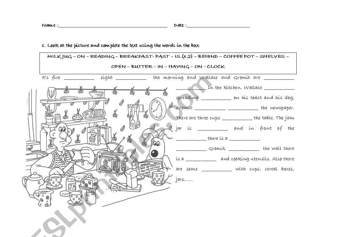 Reading worksheet worksheet