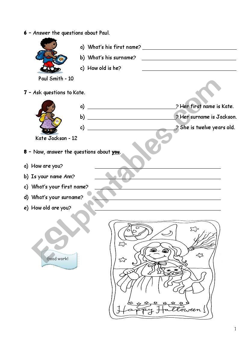 Test about UK, greetings, classroom objects...part III