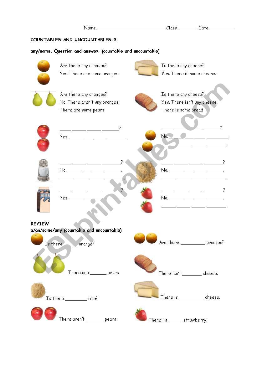 any/some-3 worksheet