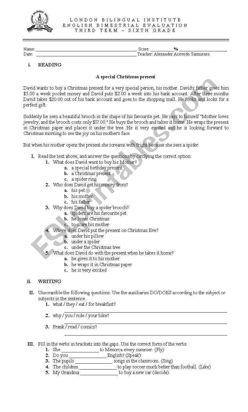 PASSIVE AND ACTIVE VOICE worksheet