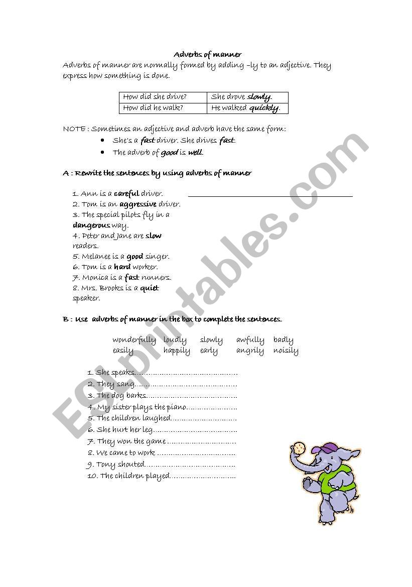 adverb-of-manner-esl-worksheet-by-fahsai46