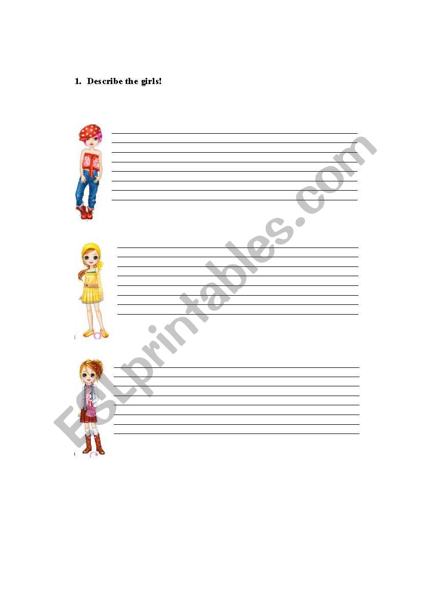 What do they wear? worksheet