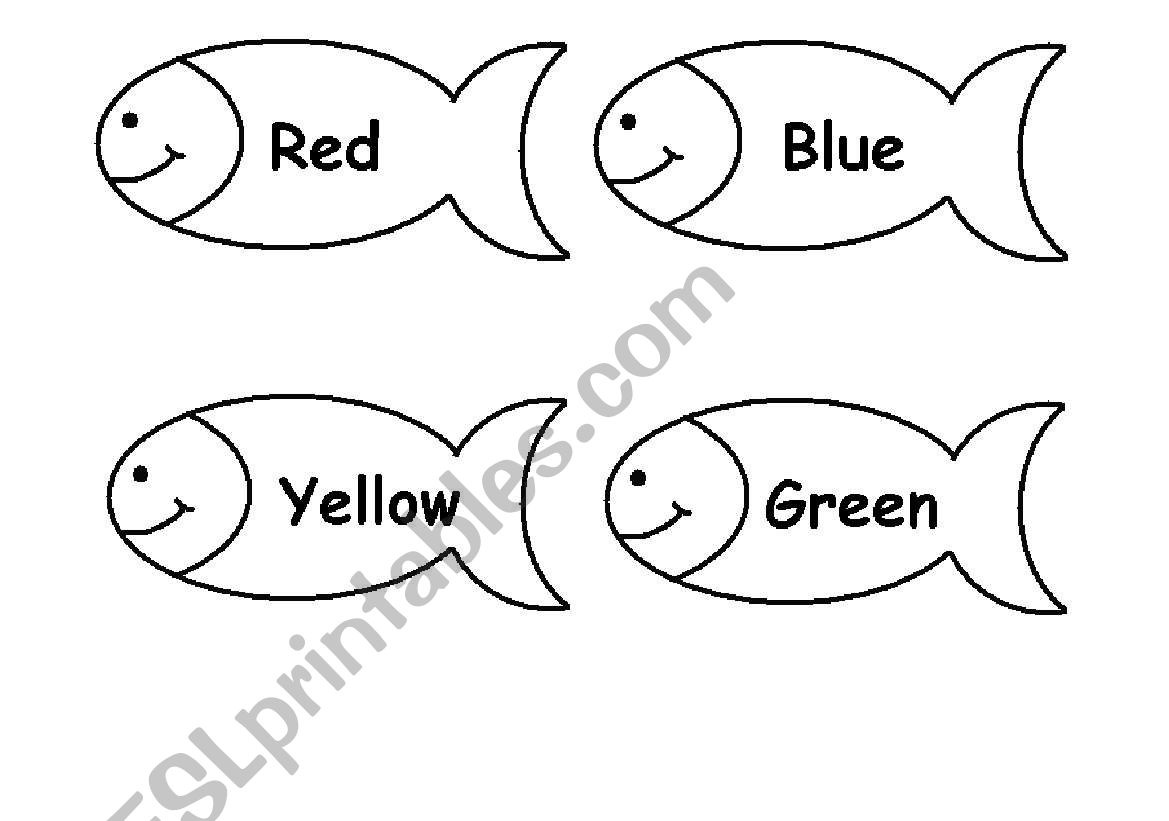 Colors worksheet