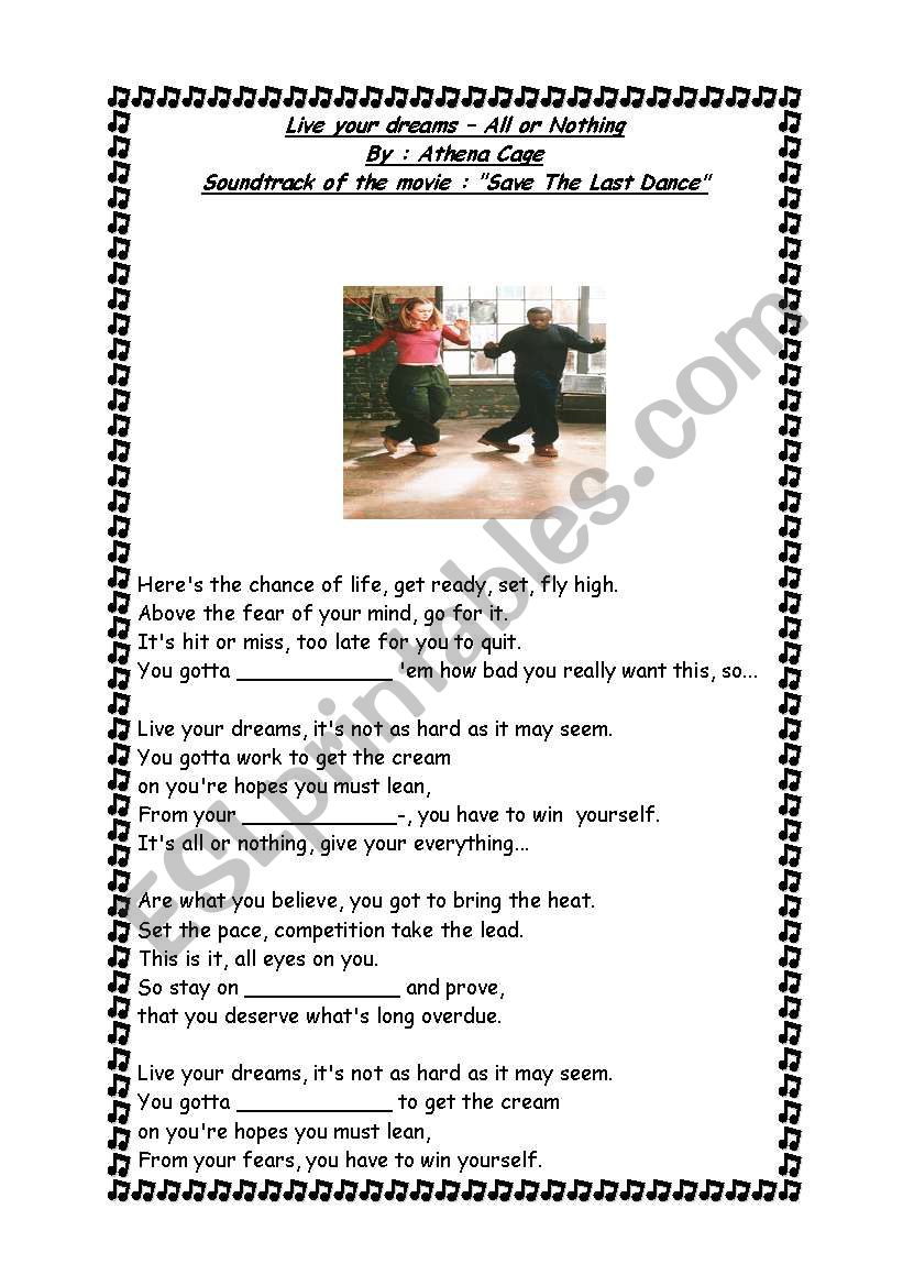 part 2_live your dreams song_ missing words