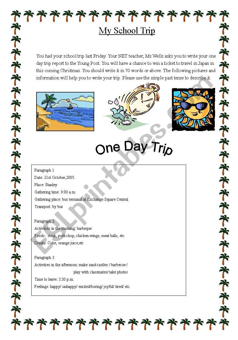 our school trip essay