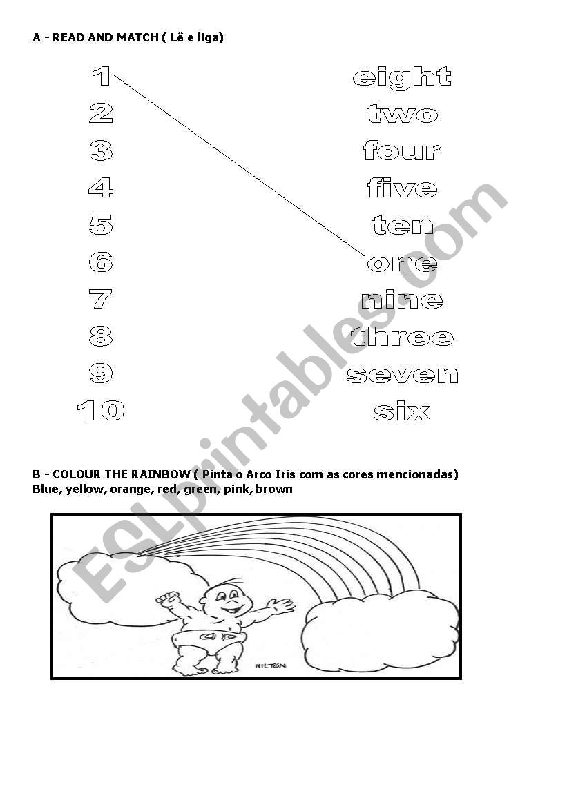 Carnival Test worksheet