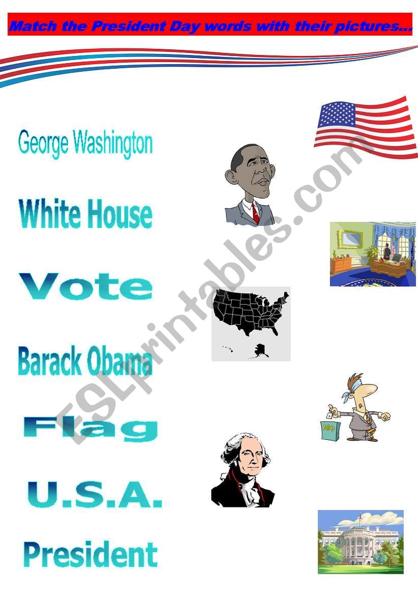 Presidents Day Worksheet worksheet