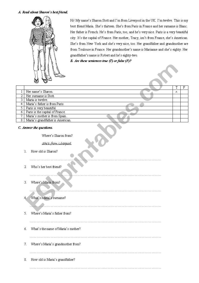 Test 1 worksheet