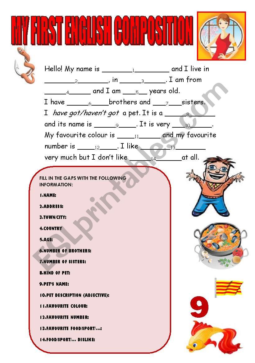 my-first-english-composition-guided-writing-for-beginners-esl-worksheet-by-joebcn