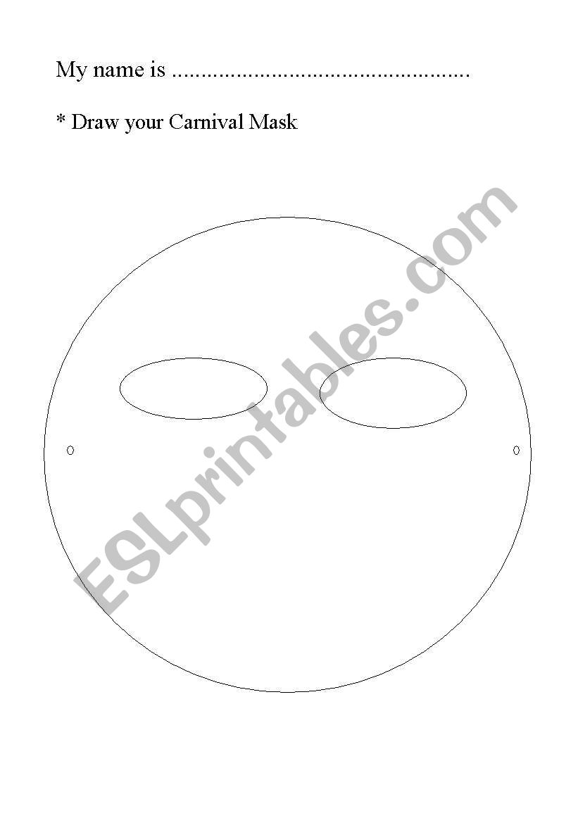carnival worksheet