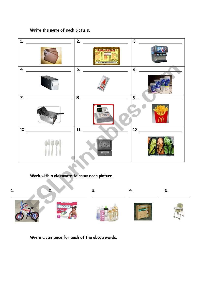 Job experience narrative ESL worksheet part 2 of 1