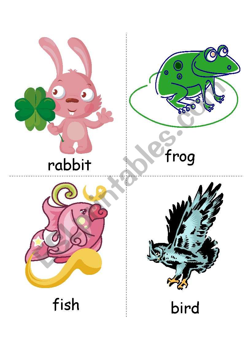 animals worksheet