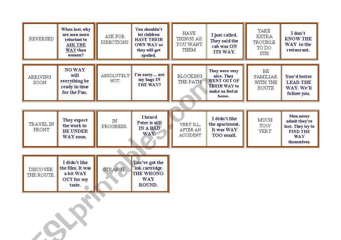 Domino game - expressions with 