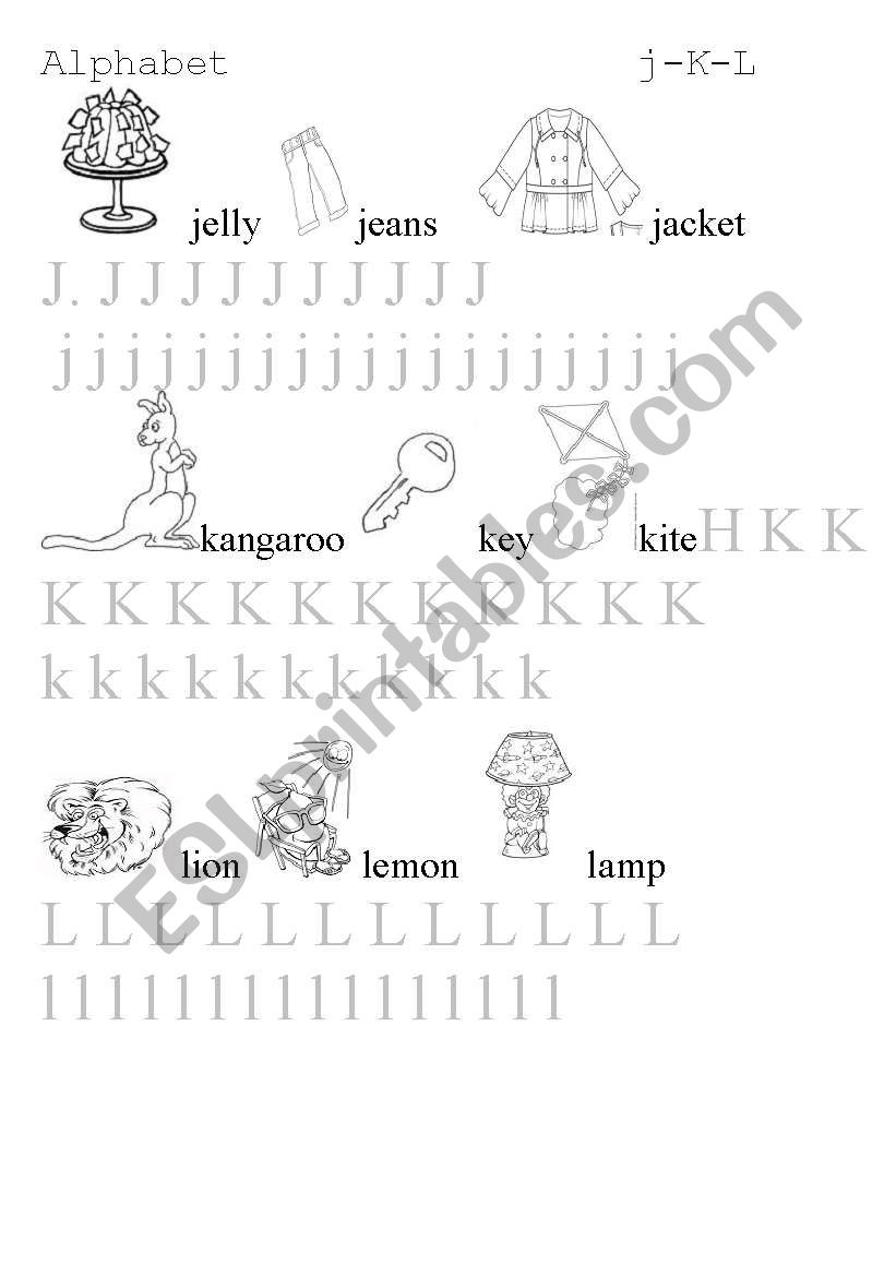 alphabet 3 worksheet