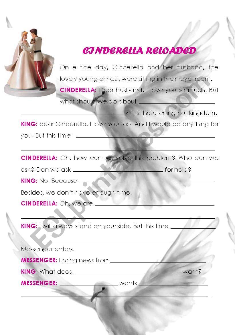 Cinderella reloaded worksheet
