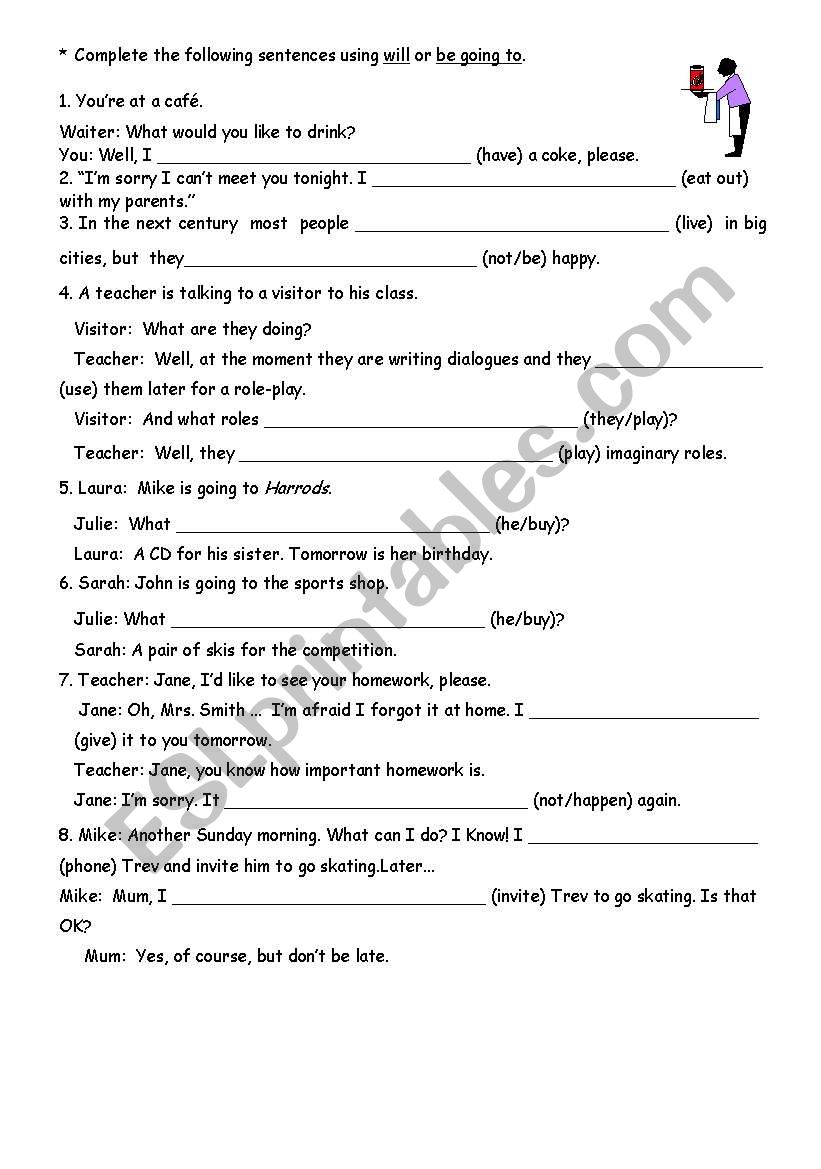 future  worksheet