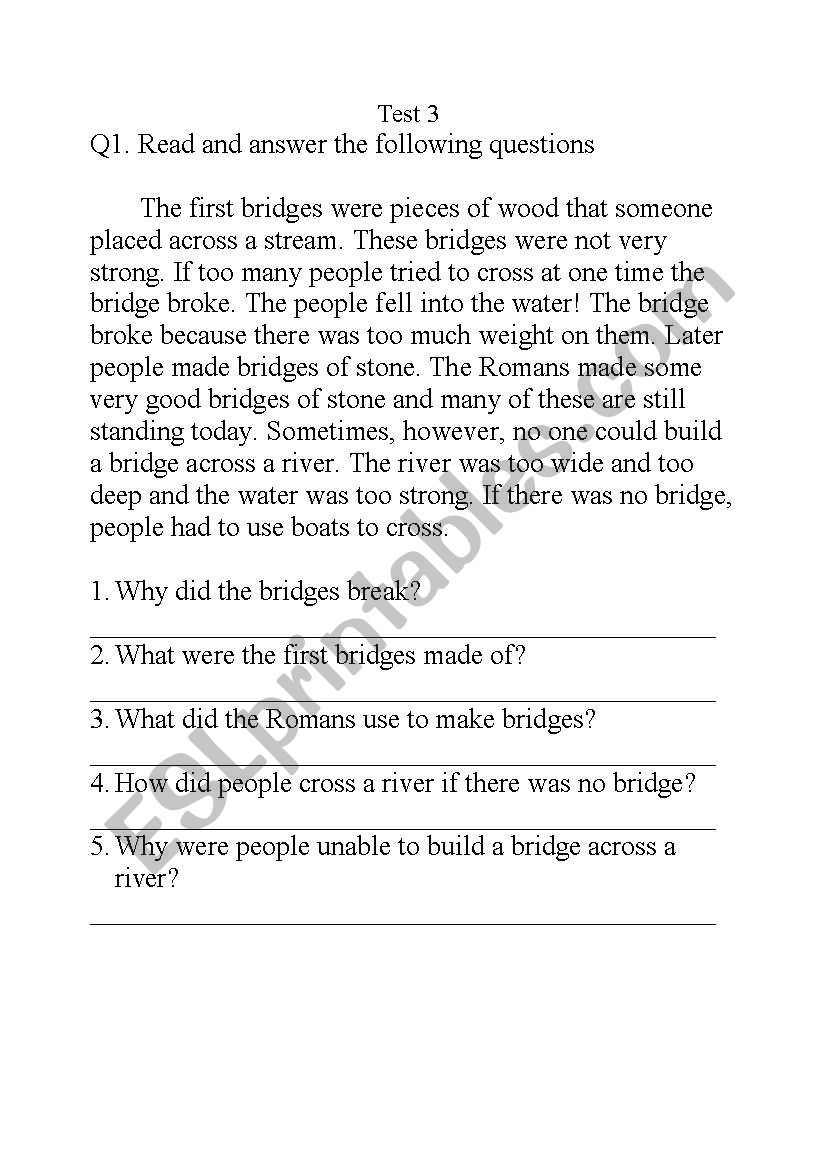 test 3 worksheet