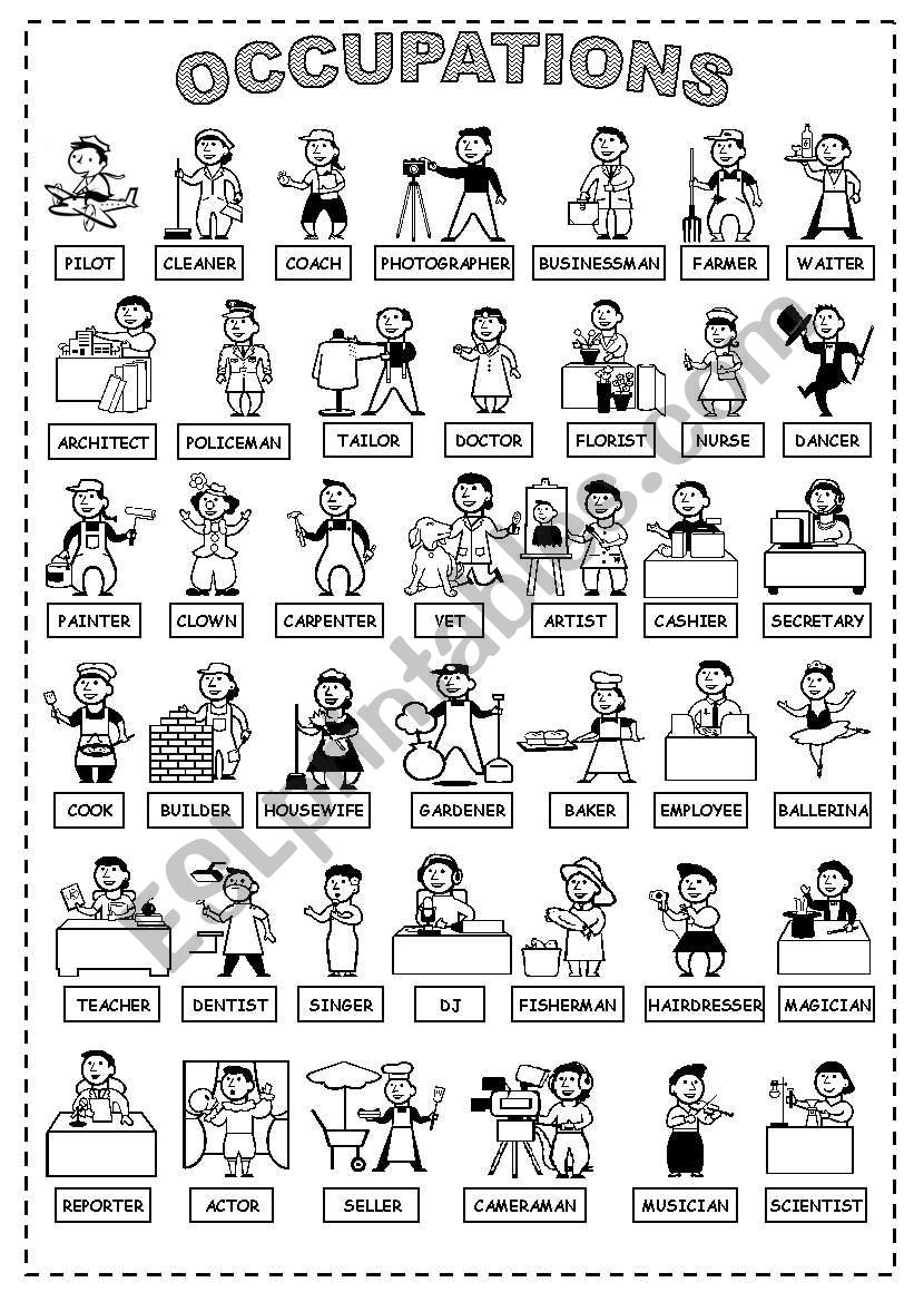 occupations-esl-worksheet-by-helen-vin