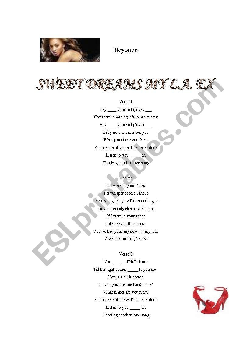 Phrasal verbs: Beyonce - good night my LA ex