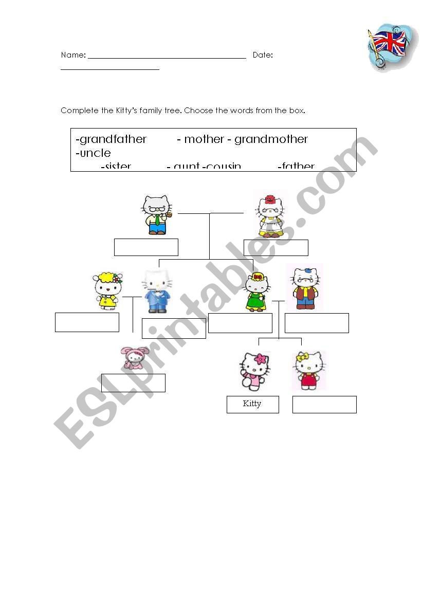 Family worksheet