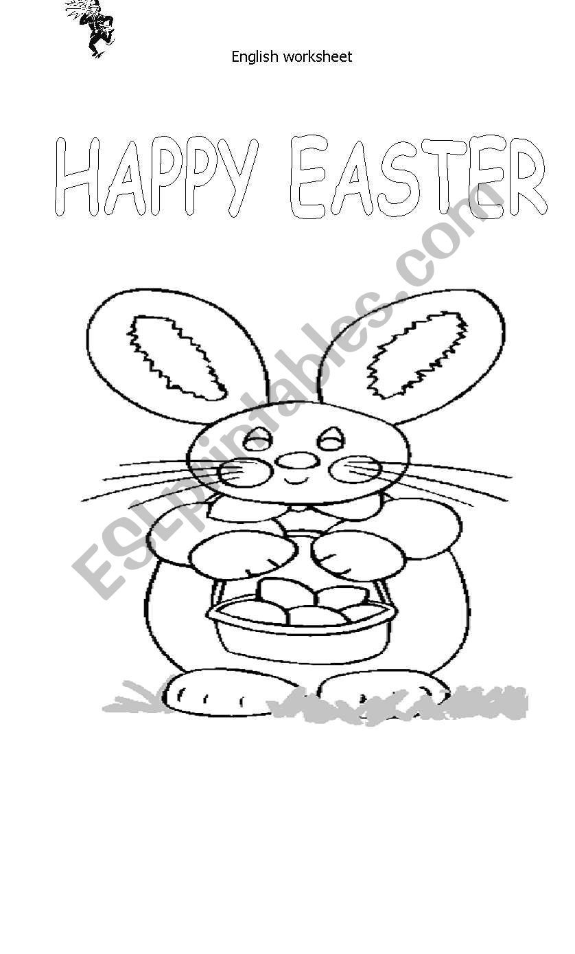 Another happy easter!!! worksheet