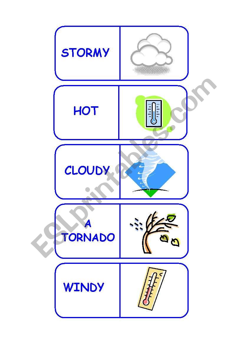 The weather worksheet