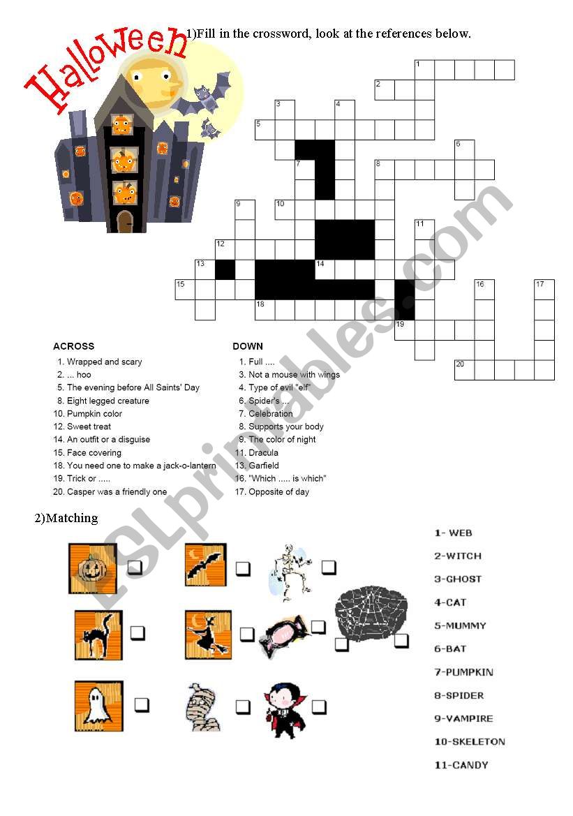 HALLOWEEN worksheet