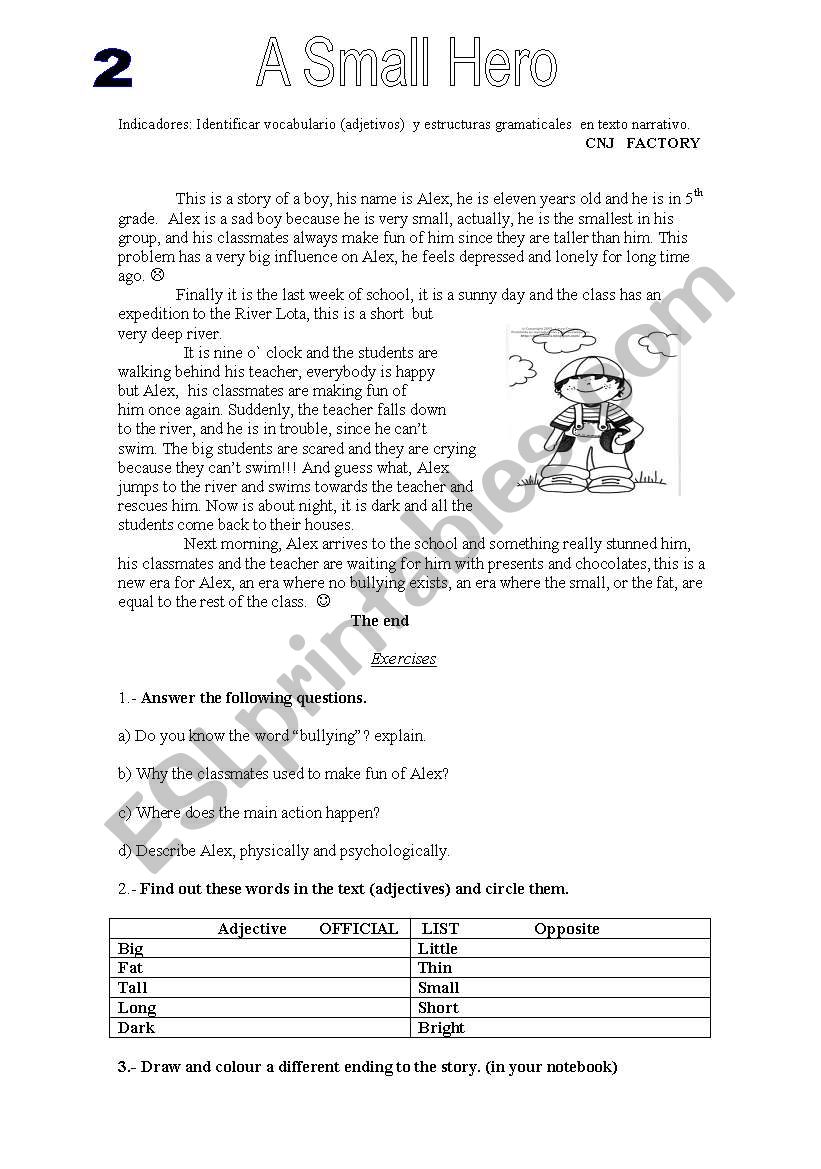 learning through reading worksheet