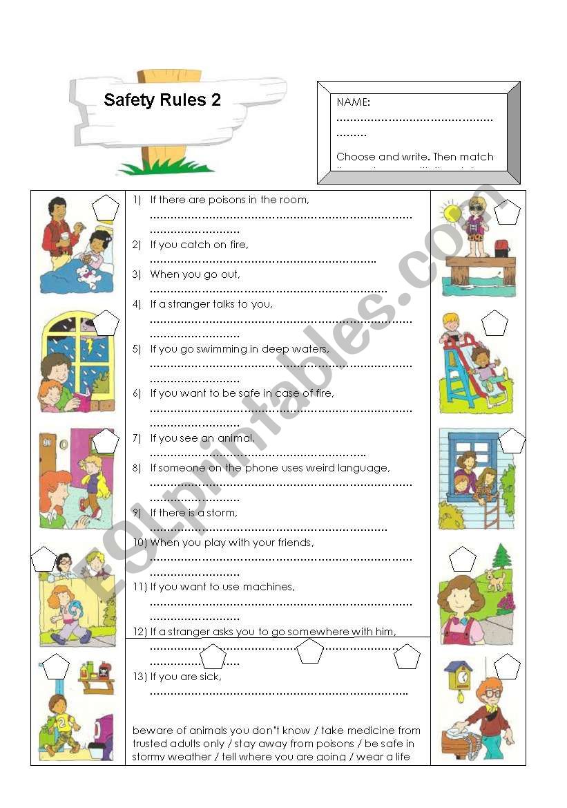 CONDITIONALS: SAFETY RULES 2/2