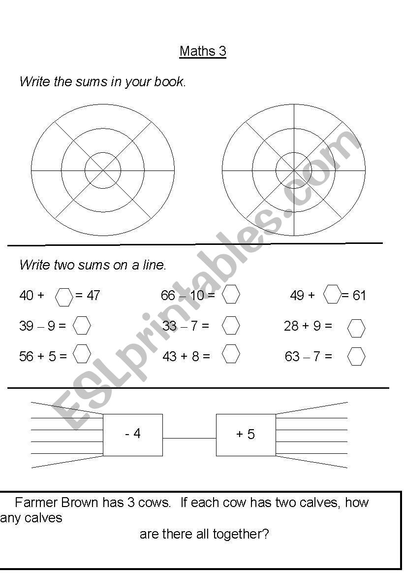 Revision worksheet