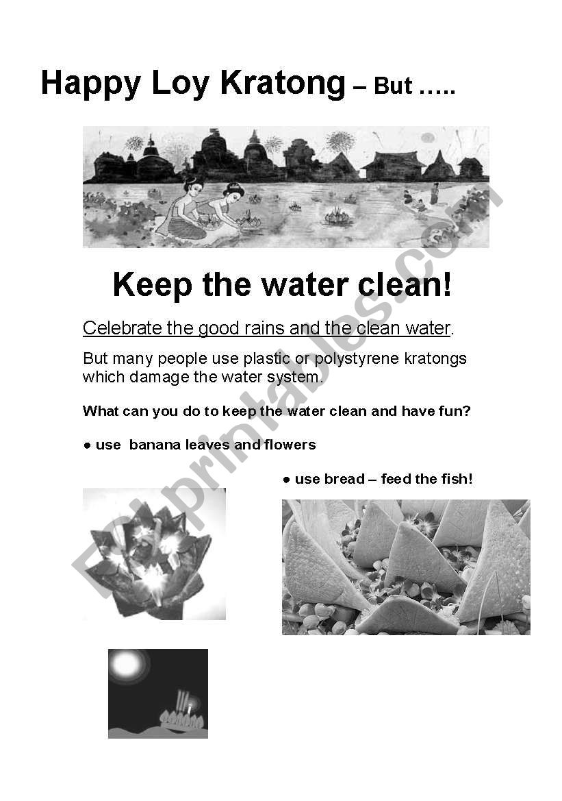 Religious celebration and the environment