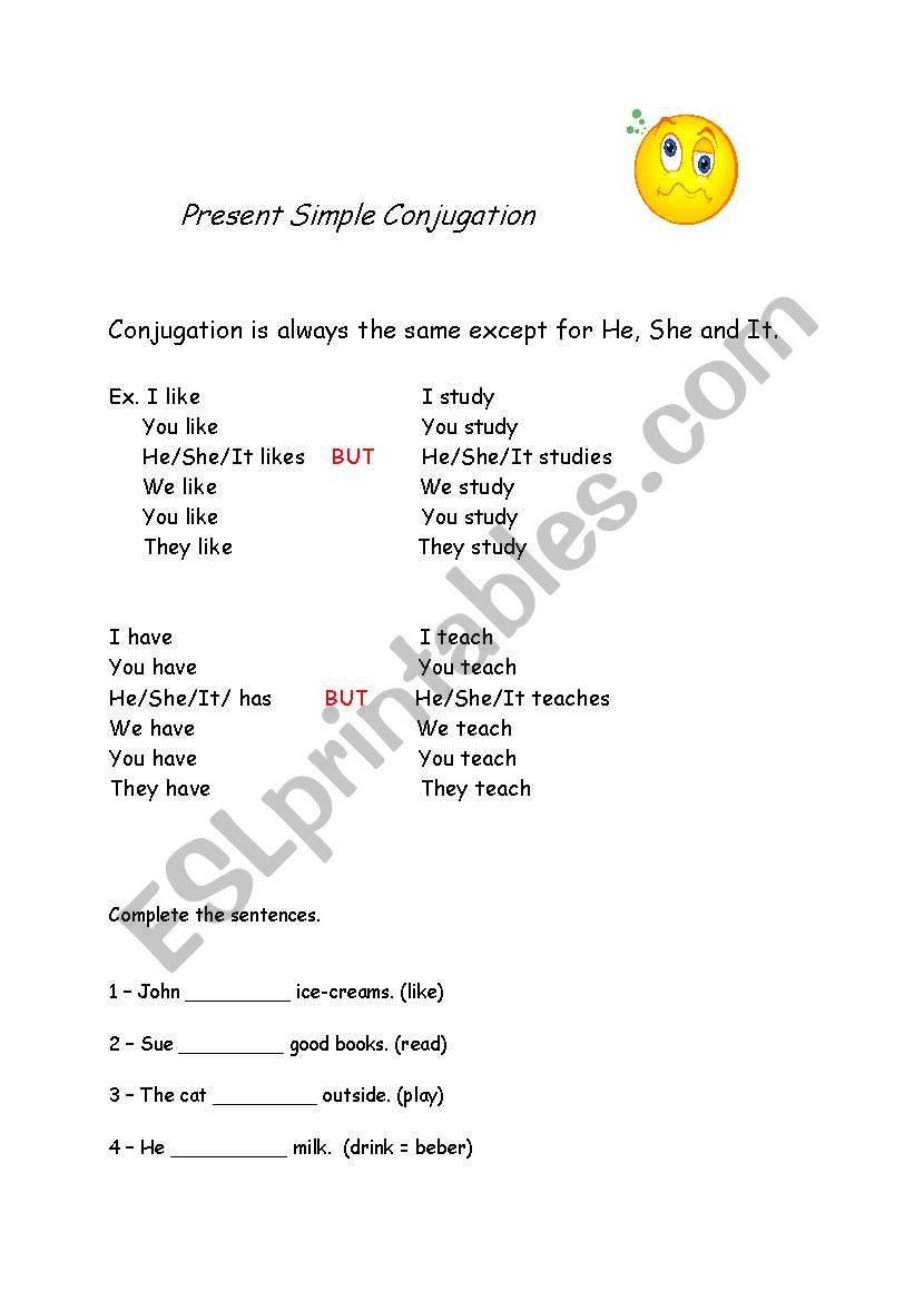 Present Simple worksheet