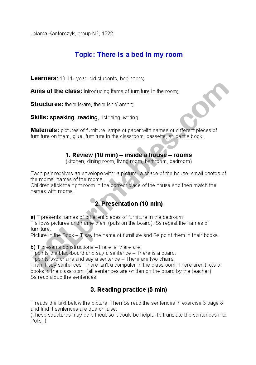 lesson plan worksheet