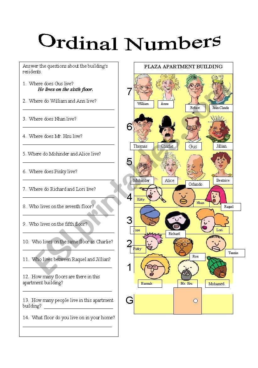 ordinal-numbers-neighbors-2-pages-esl-worksheet-by-zoemorosini