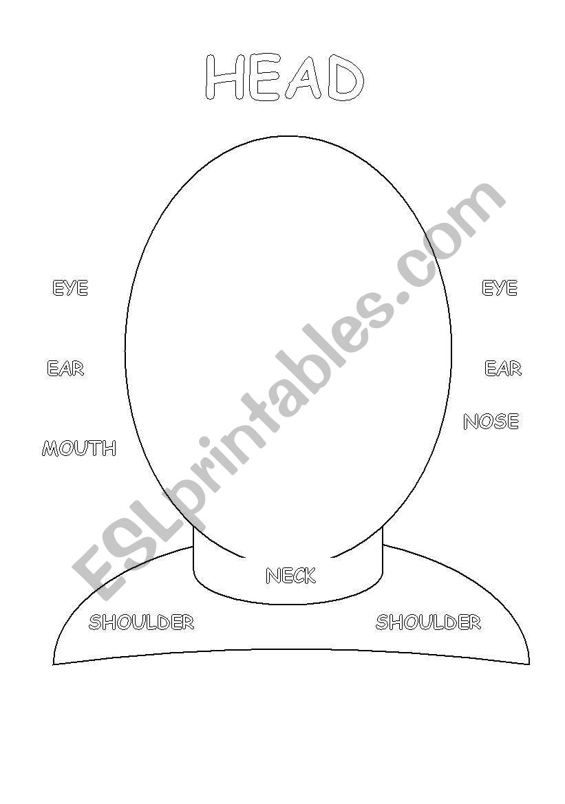 Fill in the blank face worksheet