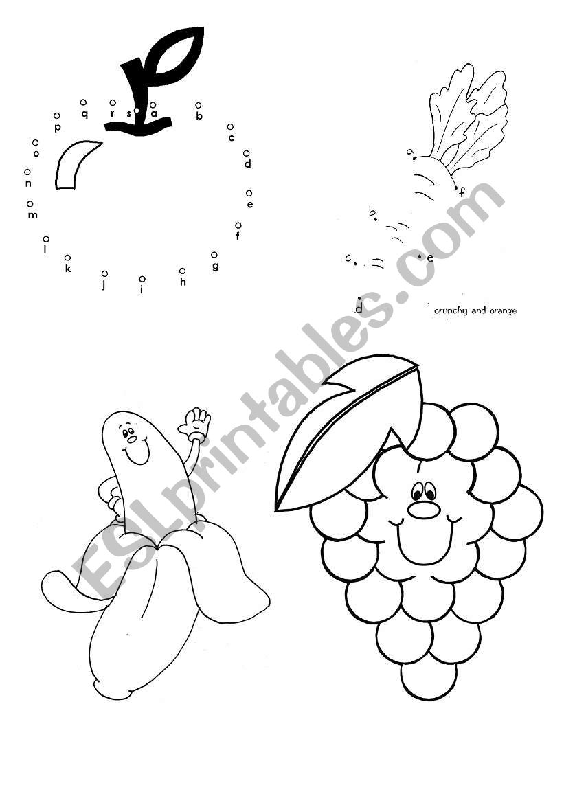 fruit worksheet