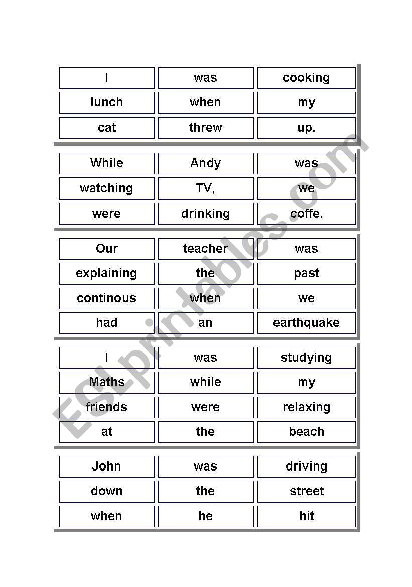 **** Jumbled Sentences ***. worksheet