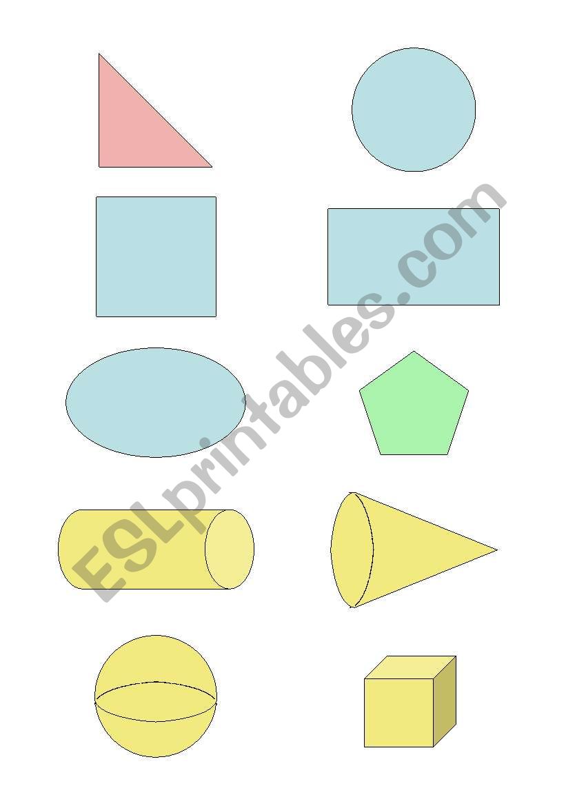 GrabIt - Basic Shapes worksheet