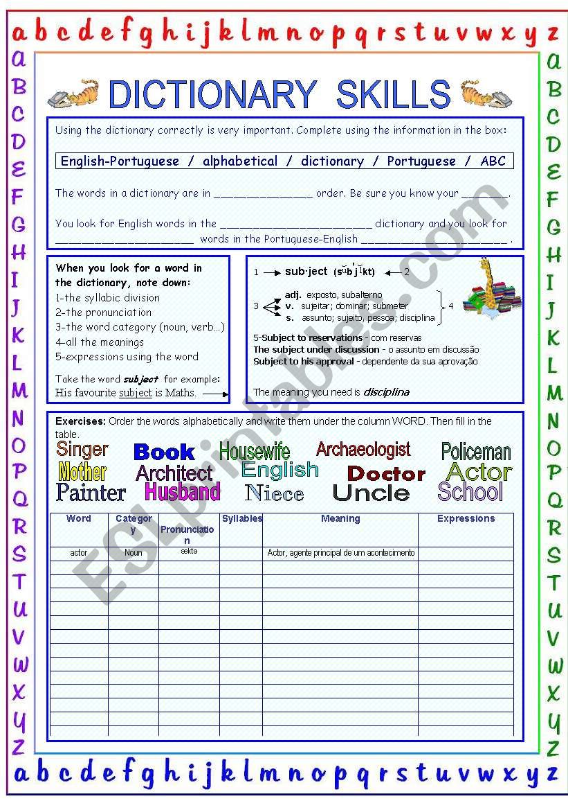 Ability Can Esl Printable Jobs Matching Exercise Worksheet Jobs 