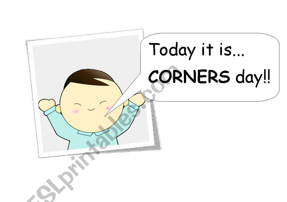 Corners worksheet